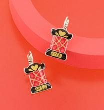 Load image into Gallery viewer, TARATATA - LEVER BACK EARRINGS FANTAISIE
RUBAN
