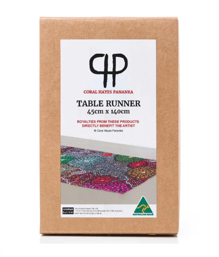 Indigenous CORAL HAYES TABLE
RUNNER