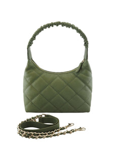 Cadelle Leather Lyndel Handbag | Matcha