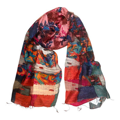 Luxurious fine silk scarf 234