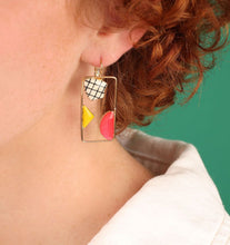 Load image into Gallery viewer, TARATATA - LEVER BACK EARRINGS FANTAISIE ARTY
