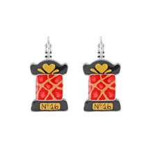 Load image into Gallery viewer, TARATATA - LEVER BACK EARRINGS FANTAISIE
RUBAN
