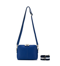 Load image into Gallery viewer, Black caviar Harlow Cobalt Blue
Small Crossbody
