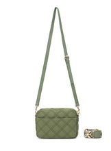 Load image into Gallery viewer, Black Caviar Melrose Quilted khaki Raven Bag
