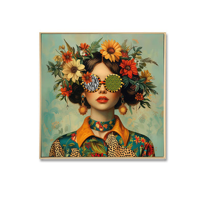 Evelyn Painting framed canvas