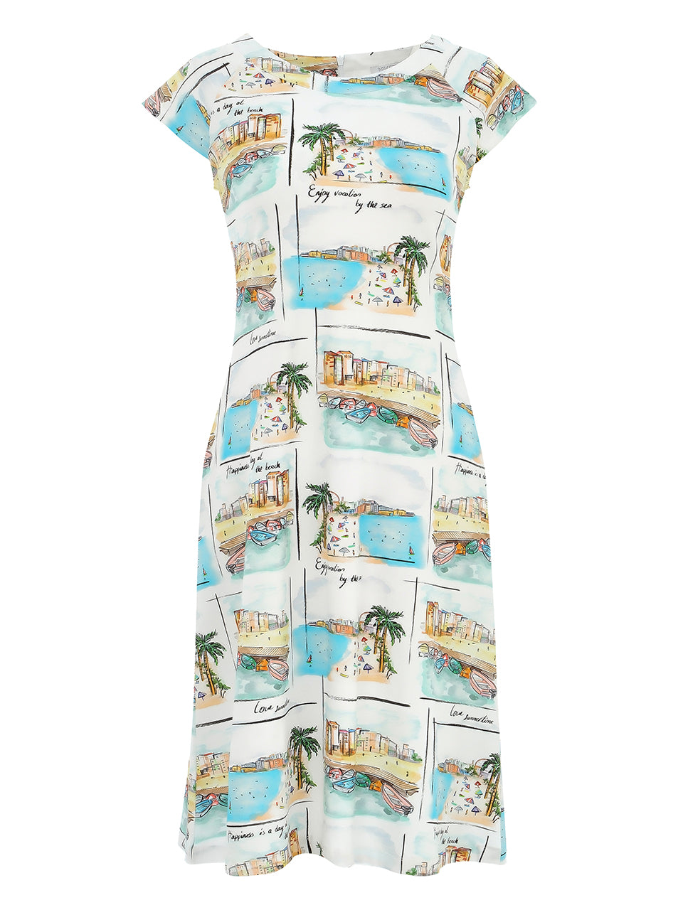 DOLCEZZA 'LE SABLE ET LA MER' DRESS - STYLE 25118