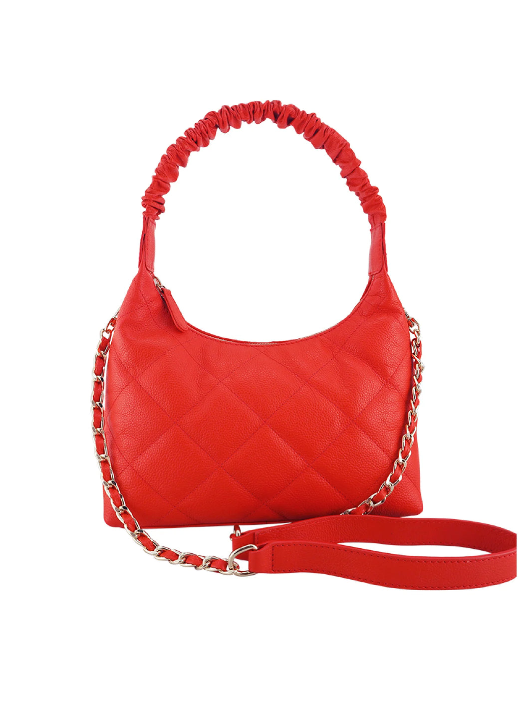 Cadelle Leather Lyndel Handbag | Blood orange.