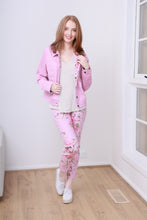 Load image into Gallery viewer, Onado reversible jeans pink flower
