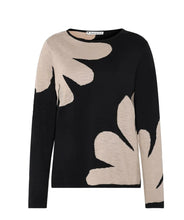 Load image into Gallery viewer, Mansted Leana big bloom crew black
