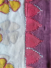 Load image into Gallery viewer, Painted and embroidered scarf
