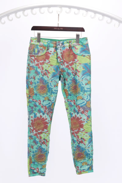 Onado reversible jeans emerald