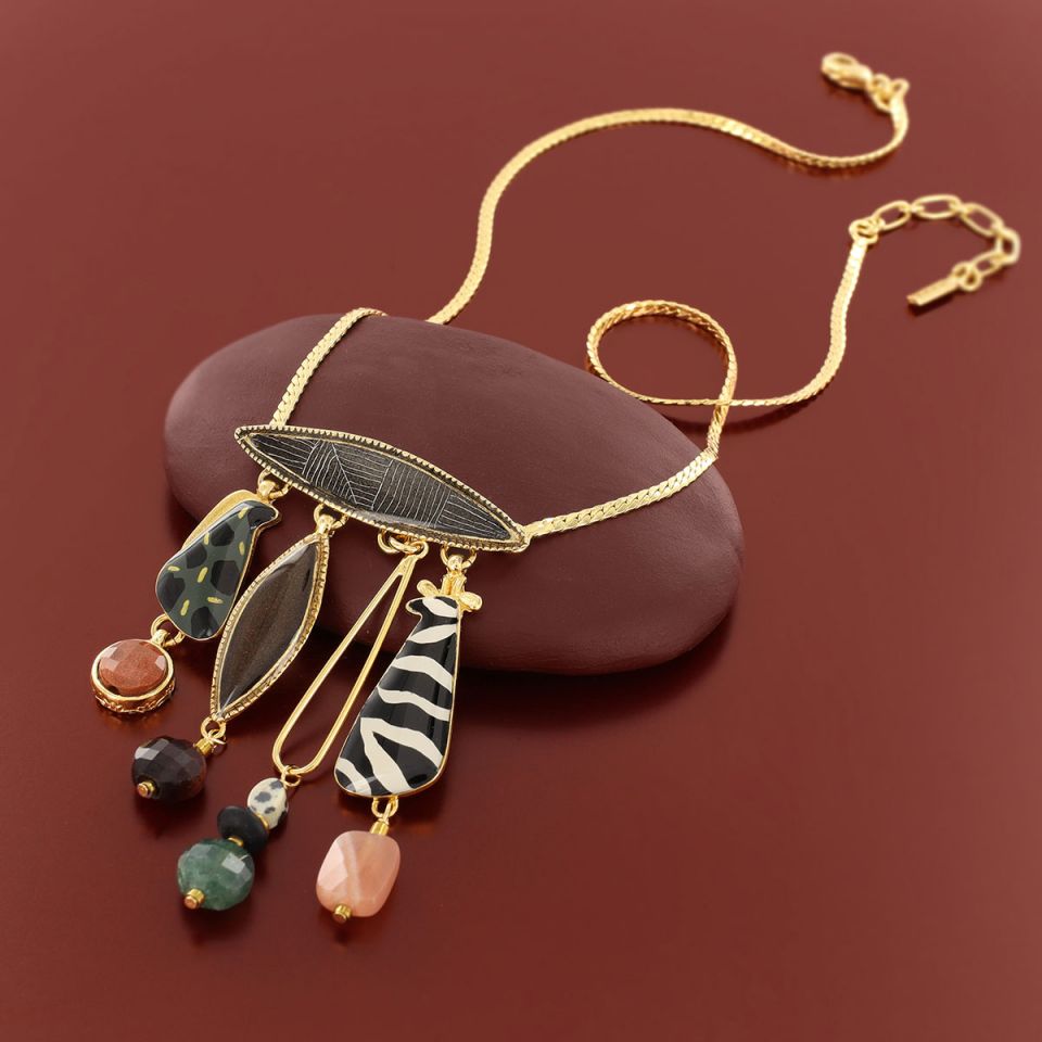 TARATATA - NECKLACE FANTAISIE
ZEBRA