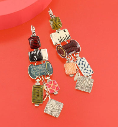 TARATATA - LEVER BACK EARRINGS FANTAISIE
RUBAN