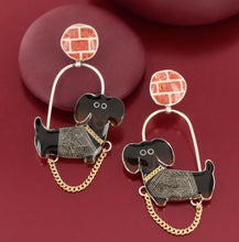 Load image into Gallery viewer, TARATATA - LEVER BACK EARRINGS FANTAISIE PAS BOUGER !
