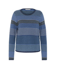 Load image into Gallery viewer, Mansted Rihanna eco pyramid crew navy
