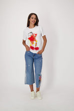 Load image into Gallery viewer, Gabby Isabella 100% Cotton Gabriella  appliqué Tshirt
