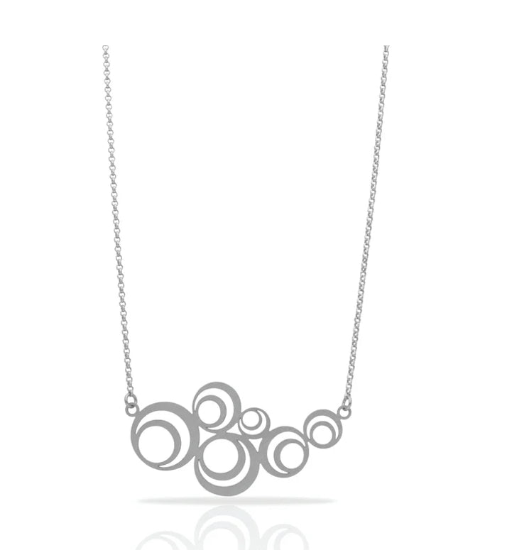 Double Rings Necklace