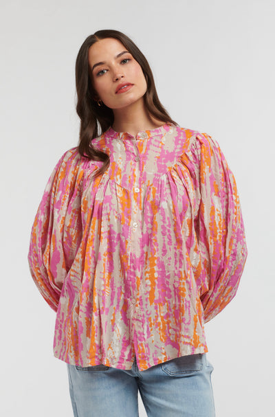 Italian star blouse pink