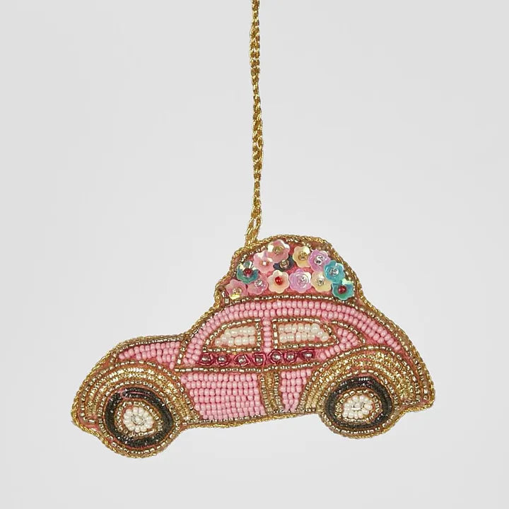 Vixen & Velvet sequin FLORA VEEDUB HANGING DECORATION