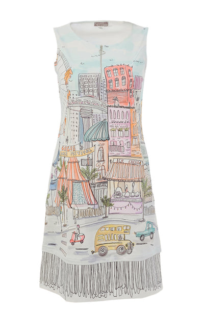 DOLCEZZA Dolcezza 'City Circus' Sleeveless Dress - Style 26765