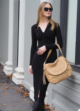 Load image into Gallery viewer, Cadelle leather Natalia Satchel | Camel
