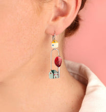 Load image into Gallery viewer, TARATATA - LEVER BACK EARRINGS FANTAISIE MON P&#39;TIT VILLAGE
