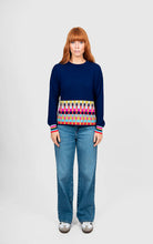 Load image into Gallery viewer, Bridge &amp; Lord Jacquard Check
Border Pullover
BL6638
