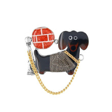 Load image into Gallery viewer, TARATATA - BROOCH FANTAISIE
PAS BOUGER !
