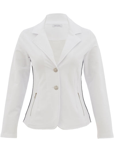 DOLCEZZA Style 26103 is the 'Sail Away' Jacket white