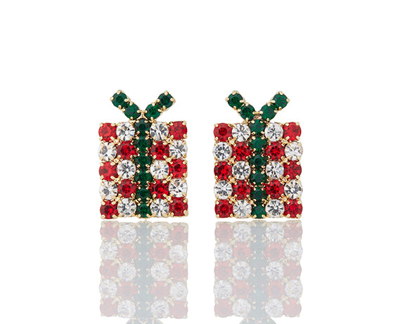 Firucci crystal earings Christmas presents earings