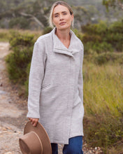 Load image into Gallery viewer, See Saw Wool LL panel zip natural
