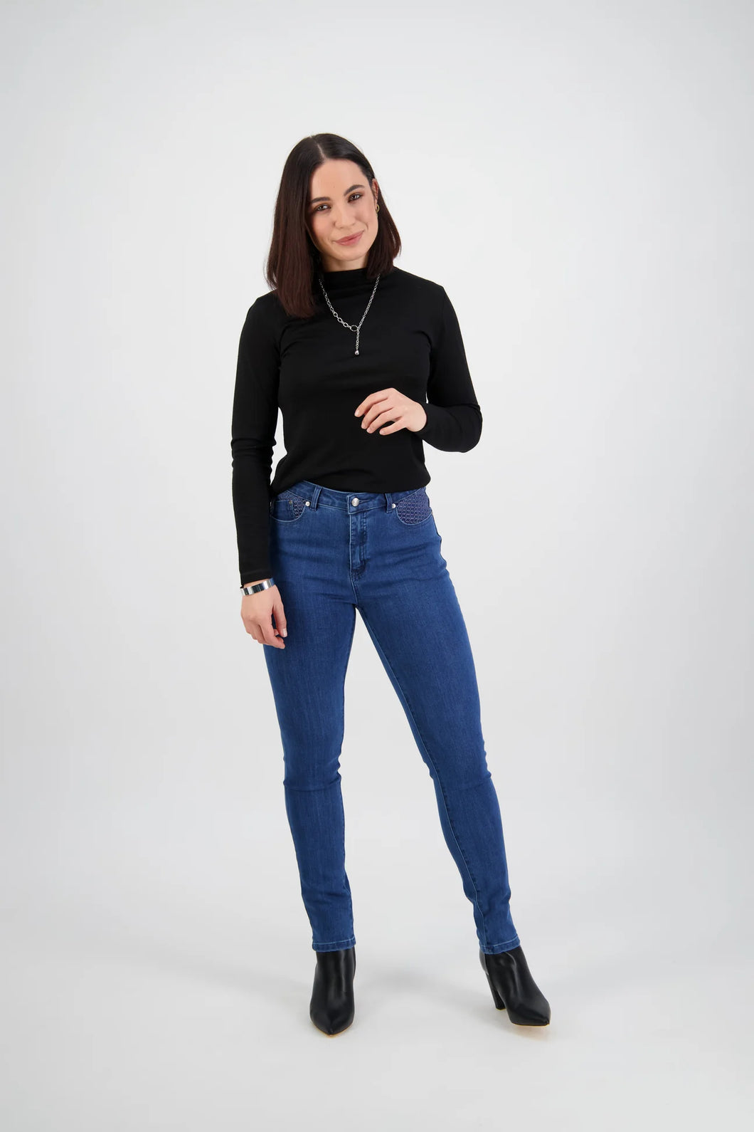 Vassalli jeans 5535 plain new blue