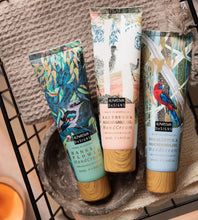 Load image into Gallery viewer, Australian art HANDCREAM TRIO - SALTBUSH, BANKSIA, EUCALYPTUS

