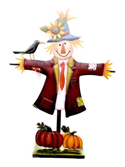 PUMPKIN SCARECROW STAKE