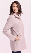 Load image into Gallery viewer, See Saw Wool Funnel Neck Coat  stone
