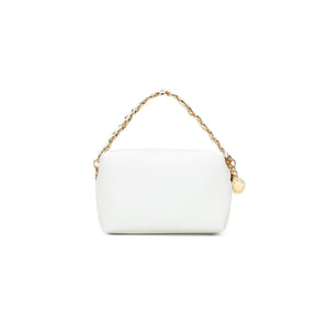 Black caviar Mitzi white mini crossbody