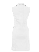 Load image into Gallery viewer, DOLCEZZA DENIM DRESS WITH RHINESTONE DETAILING - STYLE 26211
