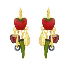 Load image into Gallery viewer, TARATATA - LEVER BACK EARRINGS FANTAISIE
PAPRIKA
