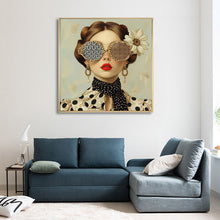 Load image into Gallery viewer, Audrey Painting framed canvas
