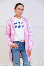 Load image into Gallery viewer, Laura Jo Raincoat made in France dusty pink
