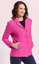 Load image into Gallery viewer, See Saw Wool blazer fuchsia
