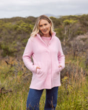 Load image into Gallery viewer, See Saw Wool Funnel Neck Coat  Blush
