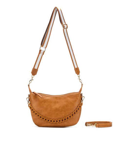 Black Caviar Adele Tan Crossbody bag