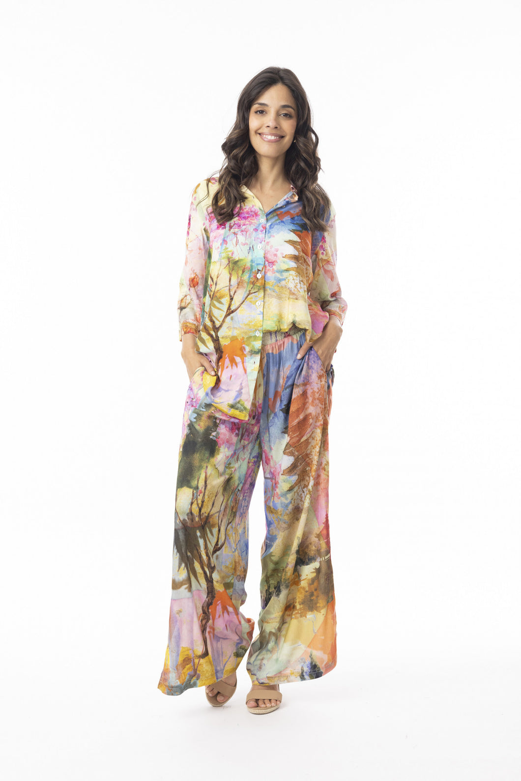 Digital Collared Shirt Scenic