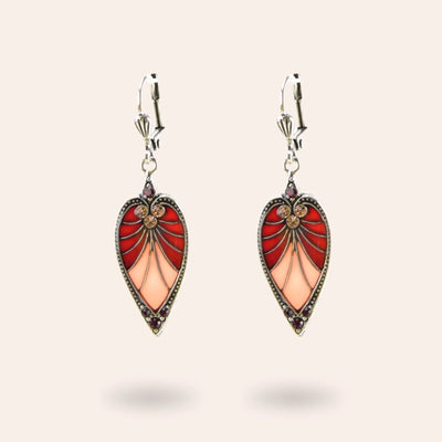 Au Bout des Reves MOONLIGHT EARRINGS red