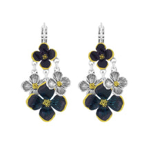 Load image into Gallery viewer, TARATATA - LEVER BACK EARRINGS FANTAISIE HORTENSIA
