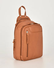 Load image into Gallery viewer, Mini Emma backpack Tan
