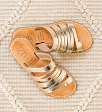 Load image into Gallery viewer, The Eleni sandals Gold
