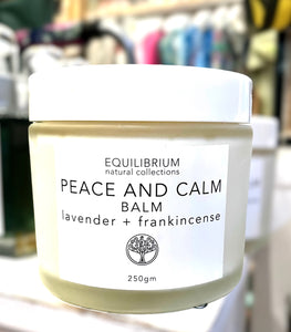 Peace and calm balm lavender & frankincense.