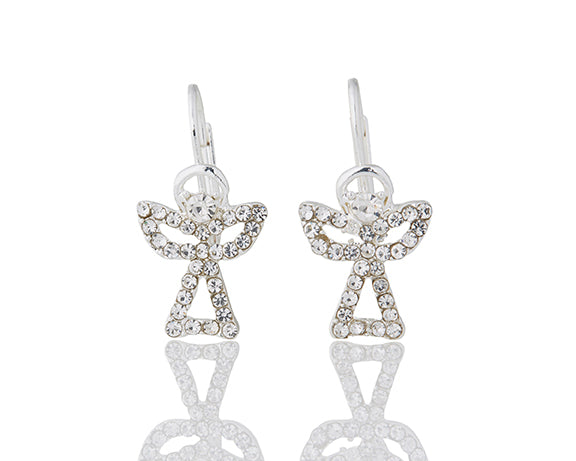 Firucci crystal angels earings